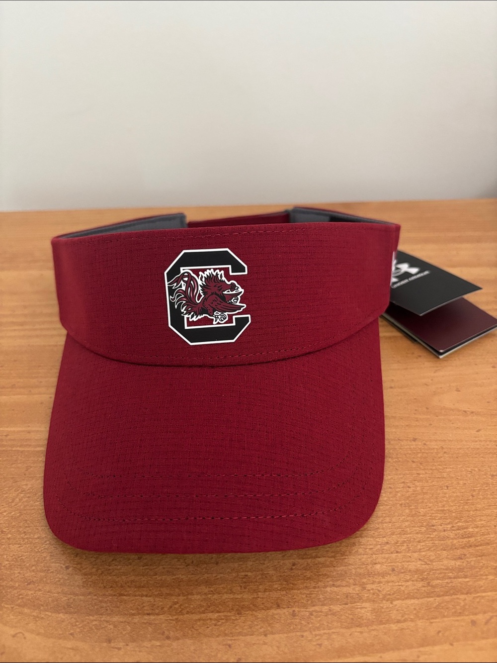 NWT University of South Carolina Gamecocks Under Armour Visor Hat